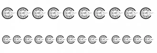 Candy Gum Demo Font OTHER CHARS