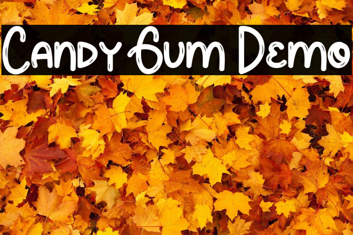 Candy Gum Demo Example 3