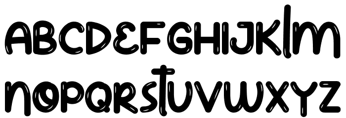 Candy Gum Demo Font LOWERCASE
