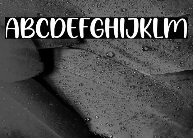 Candy Heart Font examples