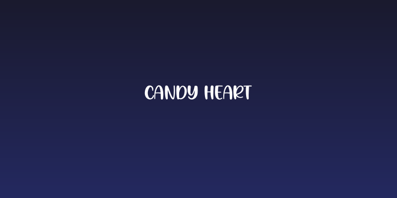 Candy Heart Social Header