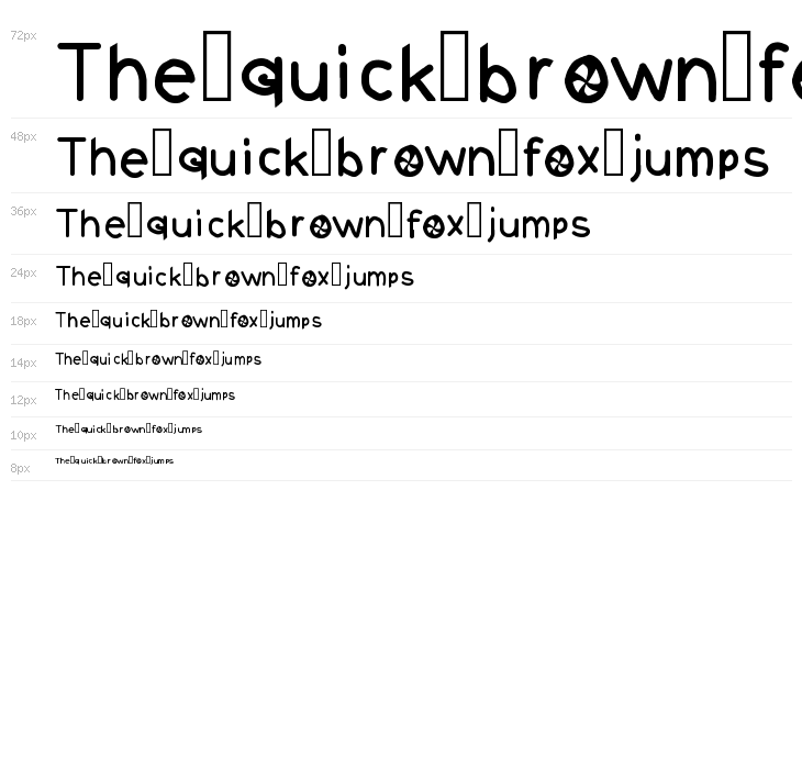 Candy Highway Regular Waterfall