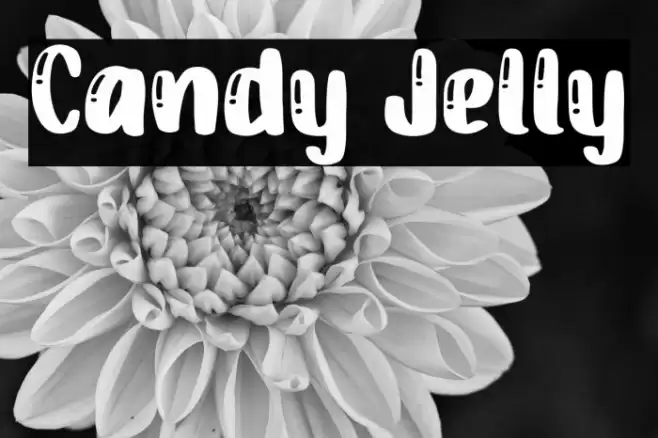 Candy Jelly Font examples