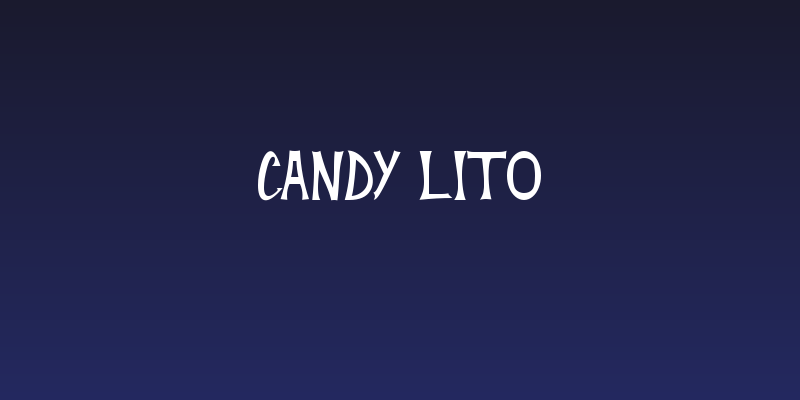 Candy Lito Social Header