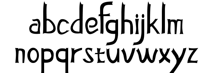 Candy Lito Font LOWERCASE