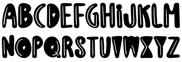 Candy Love FREE Font OTHER CHARS