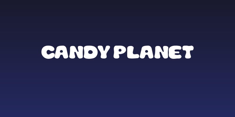 Candy Planet Social Header
