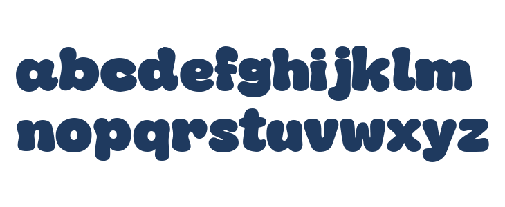 Candy Planet Lowercase