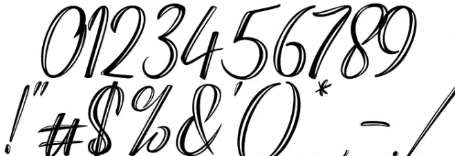 Candy Qelling Font OTHER CHARS