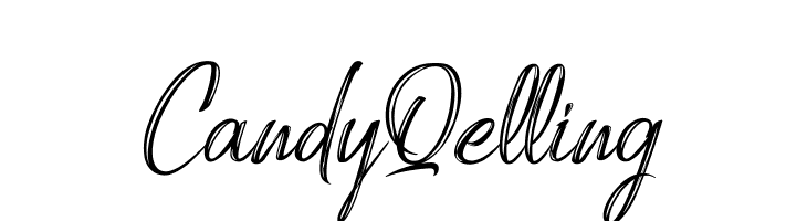 Candy Qelling  Free Fonts Download
