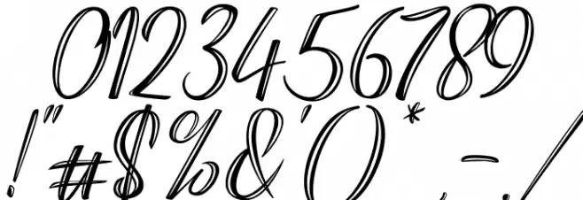 Candy Qelling Font OTHER CHARS