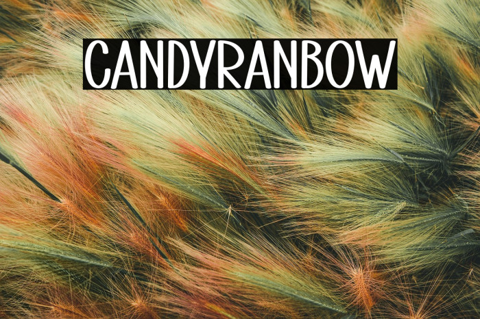 Candy Rainbow Example 1