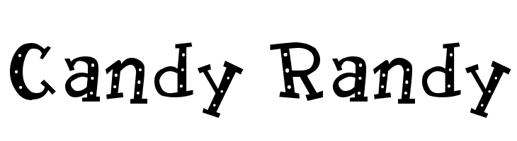 Candy Randy Font