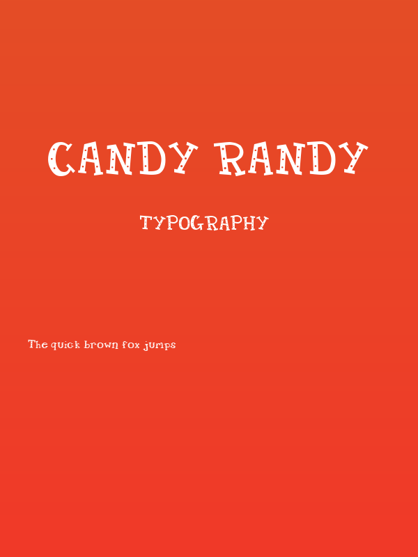 Candy Randy Poster