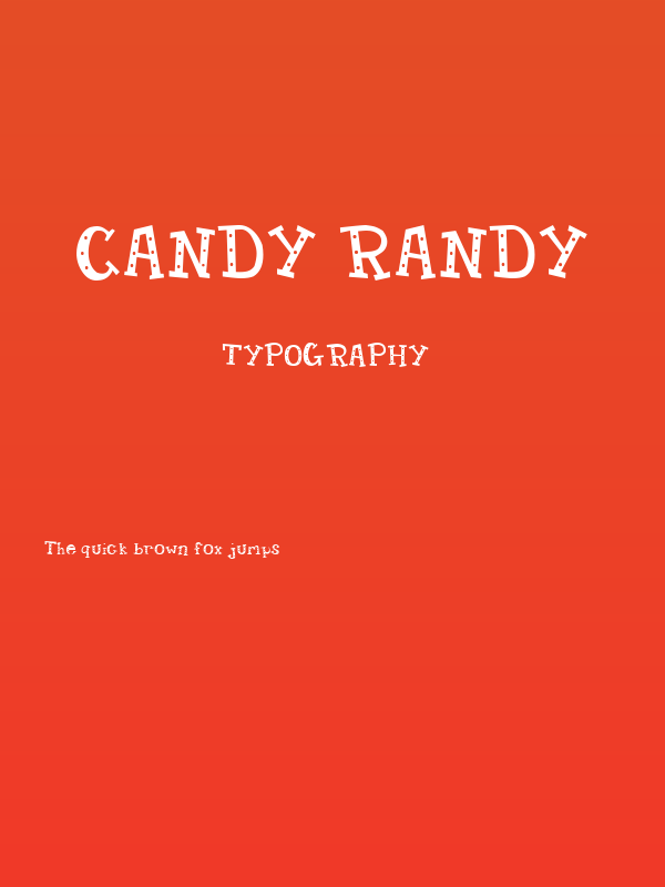 Candy Randy Poster