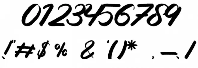 Candy-Regular Font OTHER CHARS