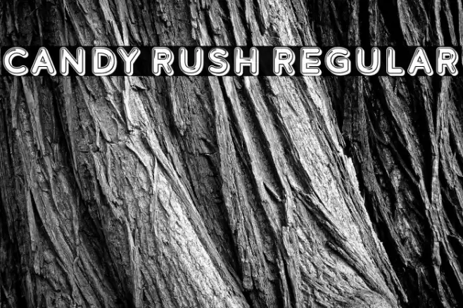 Candy Rush Regular Fuentes examples