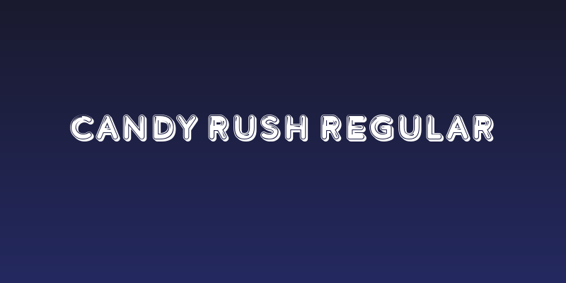 Candy Rush Regular Social Header