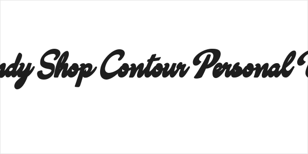 Candy Shop Contour Personal Use Logo