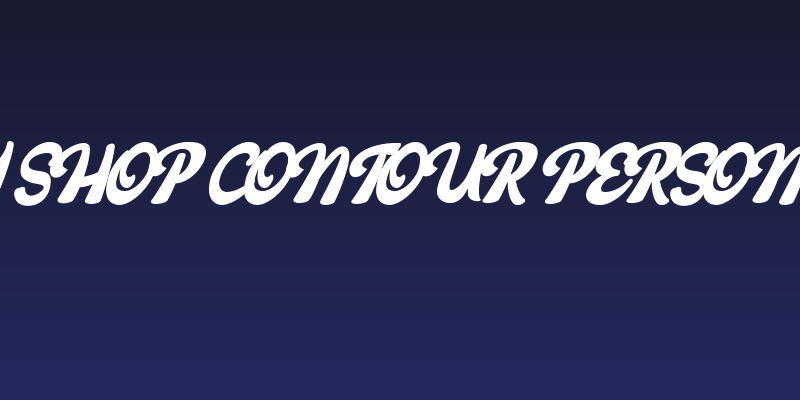 Candy Shop Contour Personal Use Social Header