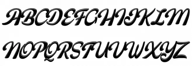 Candy Shop Personal Use Шрифта ВЕРХНИЙ