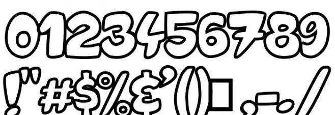 Candy Shop Font OTHER CHARS