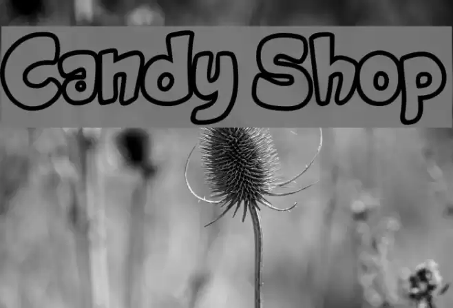 Candy Shop Font examples