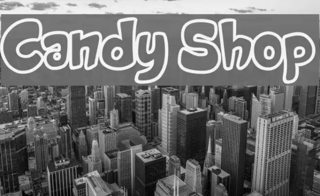 Candy Shop Font examples