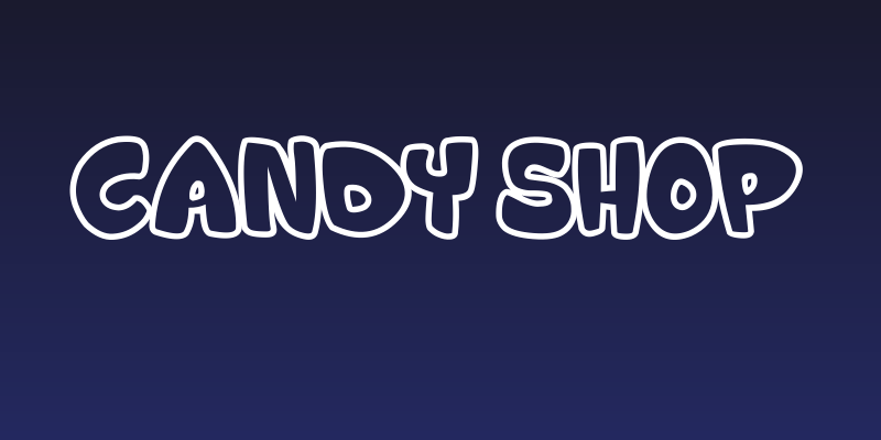 Candy Shop Social Header