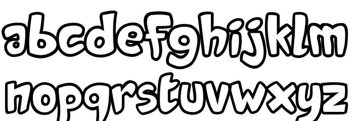 Candy Shop Font LOWERCASE