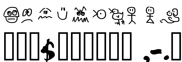 Candy Sniper Font OTHER CHARS