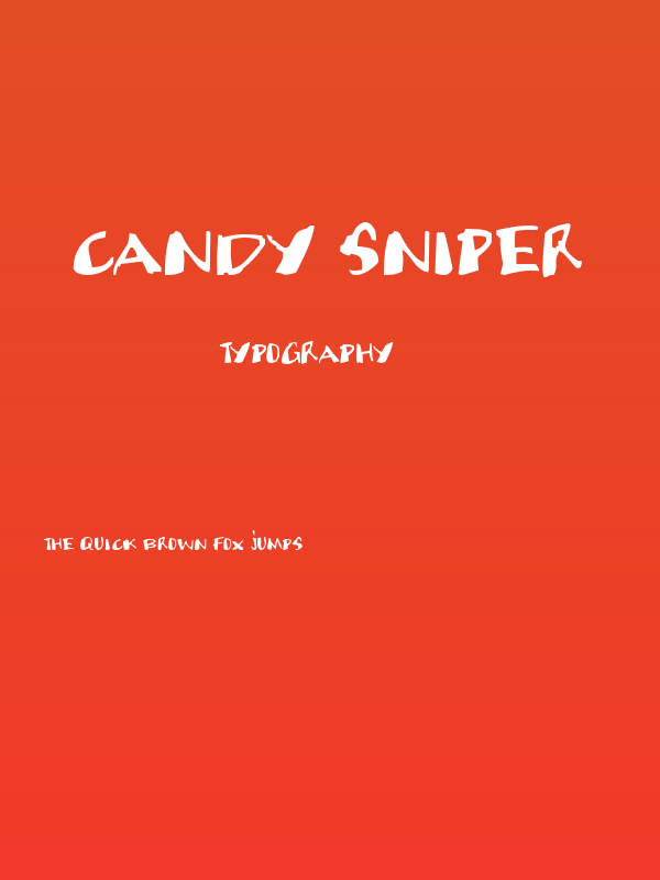 Candy Sniper Poster