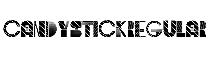Candy Stick Regular  font caratteri gratis