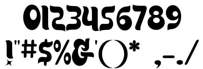 Candy Store BV Font OTHER CHARS