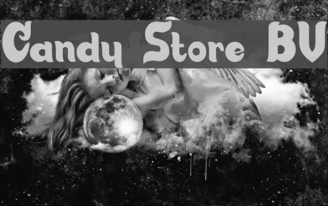 Candy Store BV Font examples
