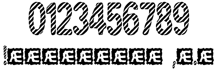 Candy Stripe [BRK] Font OTHER CHARS
