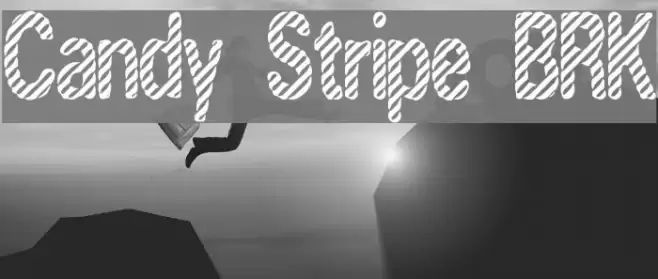 Candy Stripe [BRK] Font examples