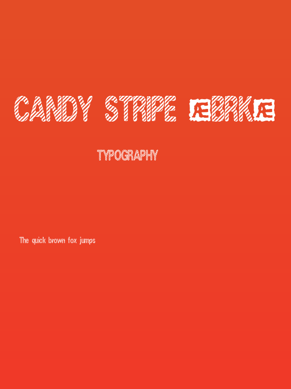Candy Stripe [BRK] Poster