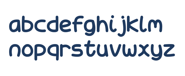 Candy Town Lowercase