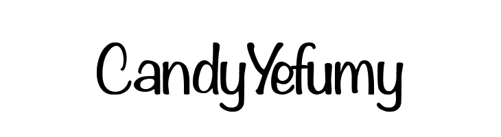 Candy Yefumy  baixar fontes gratis