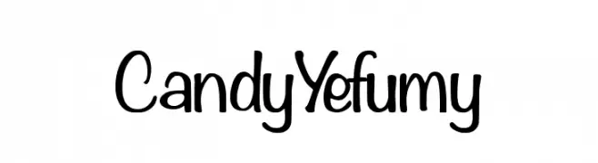 Candy Yefumy  フリーフォントのダウンロード