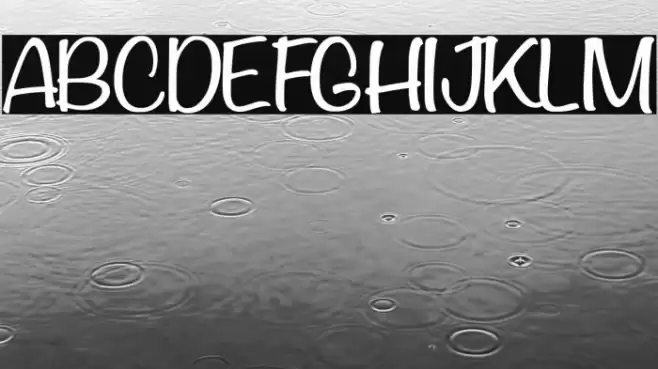 Candy Yefumy Font examples