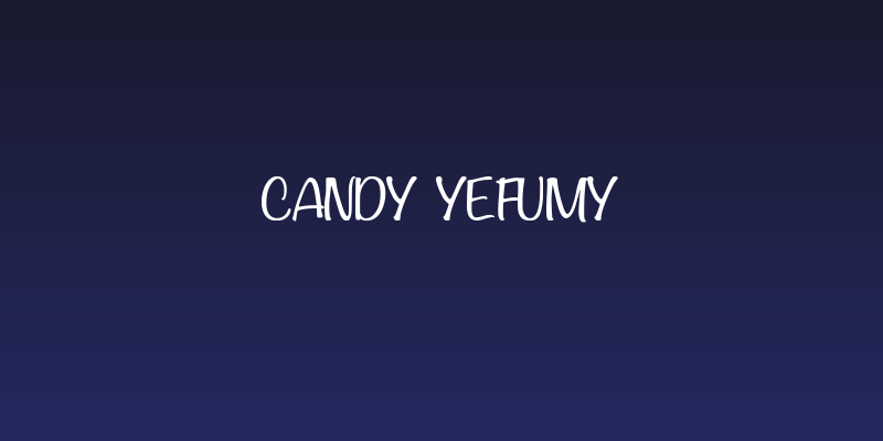 Candy Yefumy Social Header