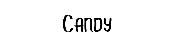 Candy  Frei Schriftart Herunterladen