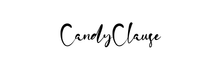 CandyClause  Frei Schriftart Herunterladen