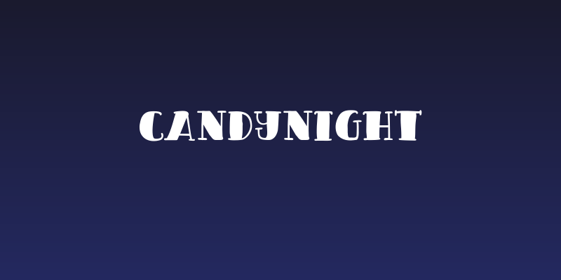 CandyNight Social Header