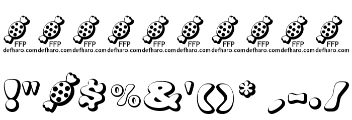 CandyPop! Font OTHER CHARS