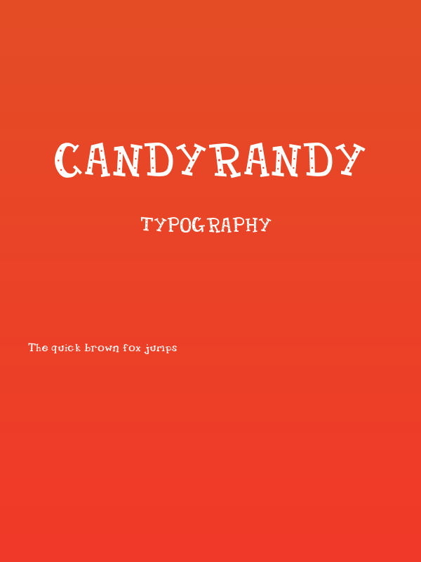 CandyRandy Poster