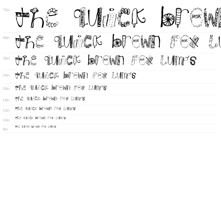 CandyRegular Waterfall