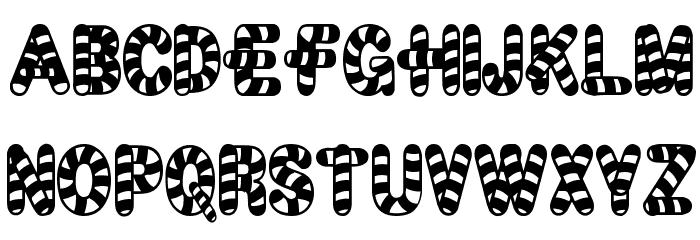 CandyTime Font LOWERCASE